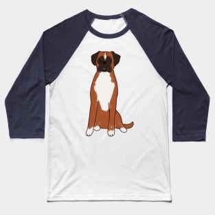 boxer dog drawing Baseball T-Shirt